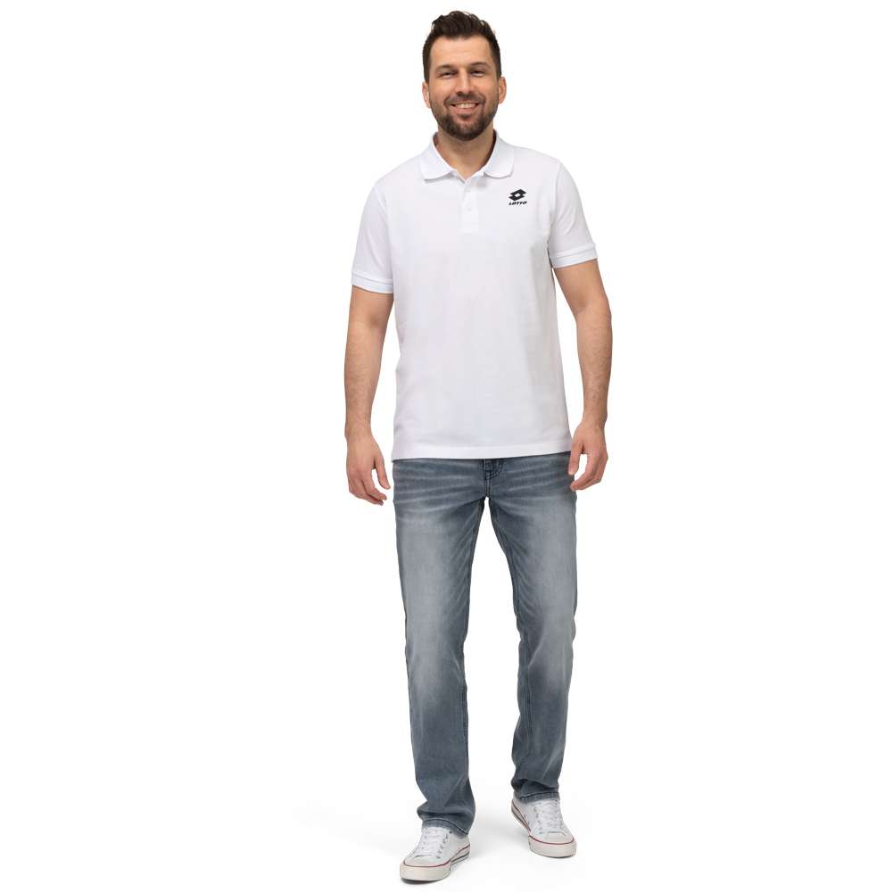 Lotto Piqué Cotton Men Polo Shirt 1124003-11-0601 | SportSpar.com
