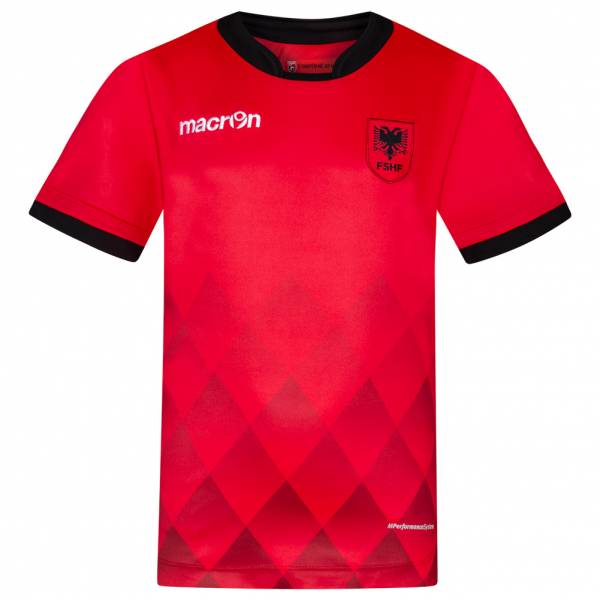 Albanie macron Enfants Maillot domicile 58096361