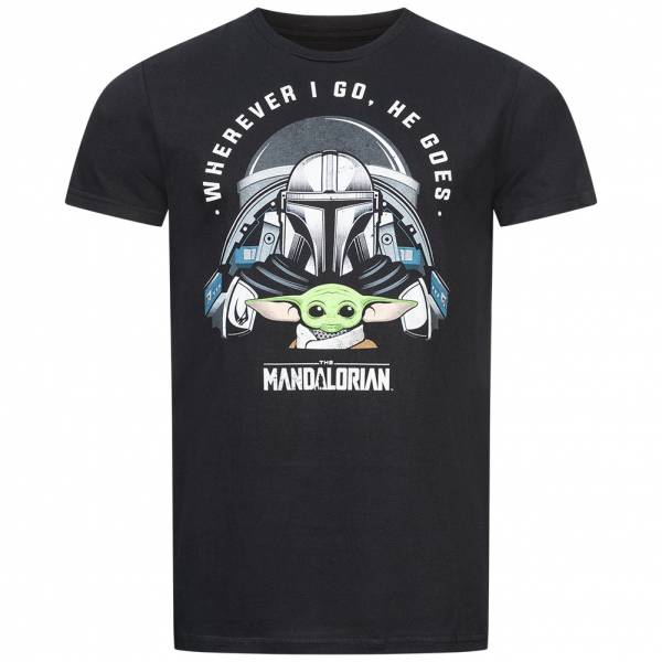 STAR WARS Mandalorian Companion Herren T-Shirt SWMTS066BLK