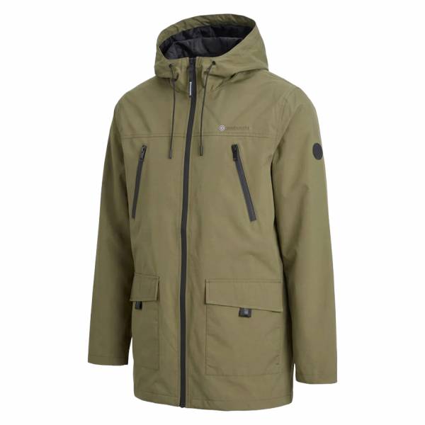 Lambretta Terrace Waterproof Uomo Parka Giacca SS7817-KHAKI