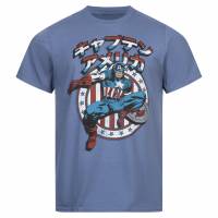 Captain America Marvel Japan Stances Mężczyźni T-shirt FBMTS729IND