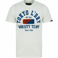 Tokyo Laundry Varsity Teams Herren T-Shirt 1C18206 Snow White