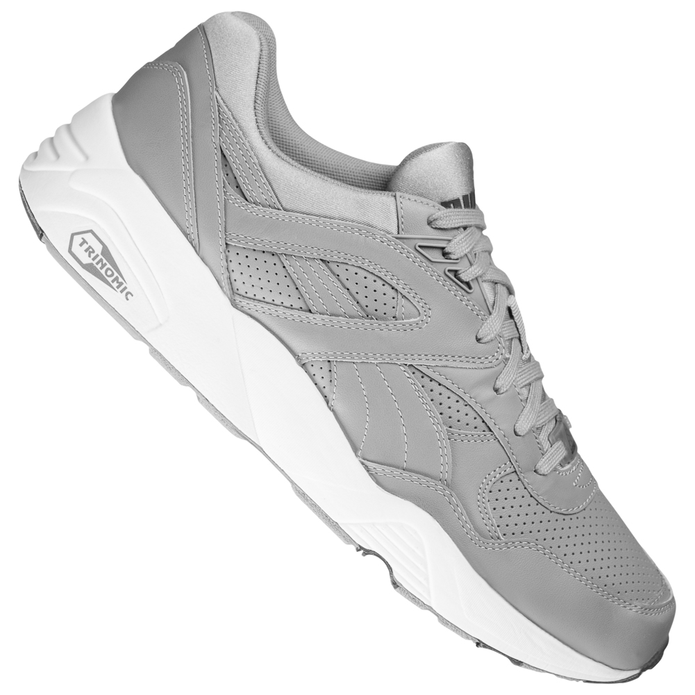 puma trinomic r698 kids silver