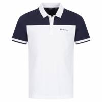 BEN SHERMAN Block Men Polo Shirt 0074696-WHITE
