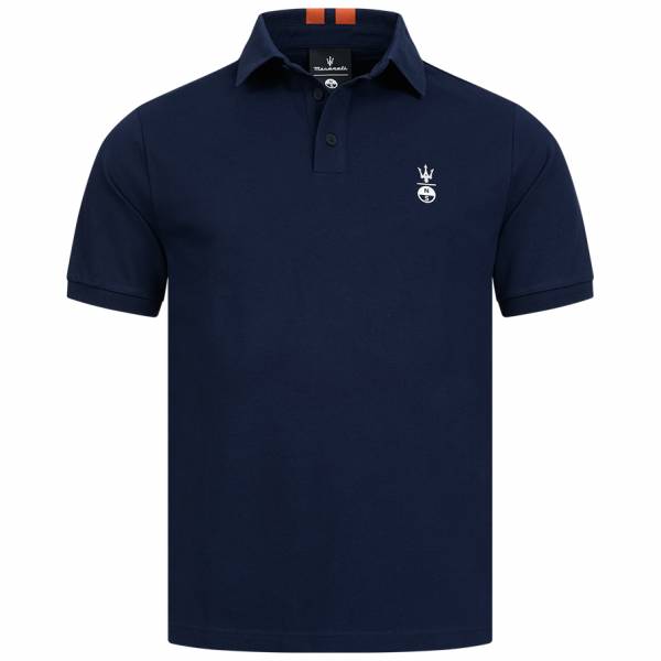 Maserati x North Sails Hombre Polo azul marino 4530210000802480