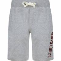 Tokyo Laundry Sports Dept Herren Sweat Shorts 1G18187 Light Grey Marl