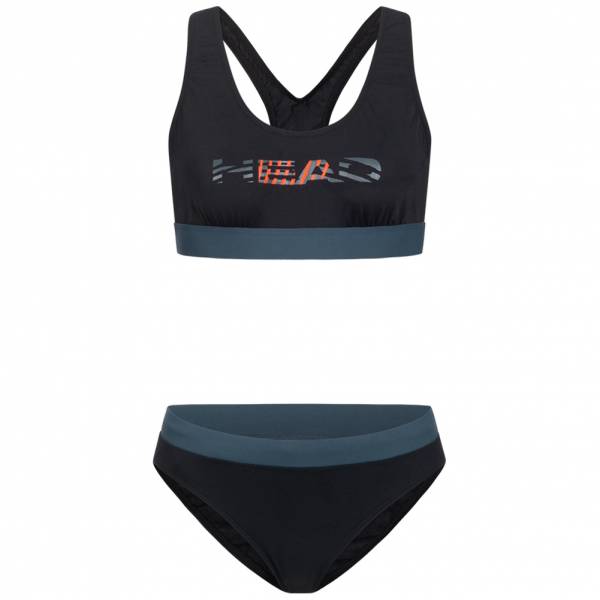 HEAD SWS Colourise V Bikini Volley Damen Beachvolleyball Set 452523-BKGR
