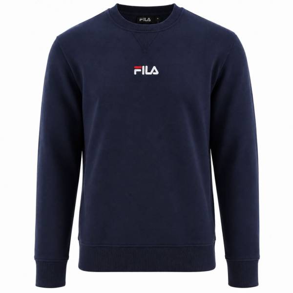 FILA "Joey" Retro Mężczyźni Załoga Bluza LMSPM013-Granatowy