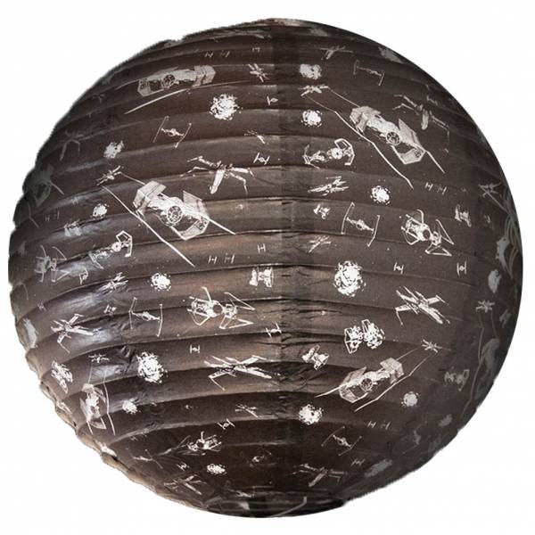Star Wars X-Wing vs TIE Fighter Spherical Paper Lampenschirm