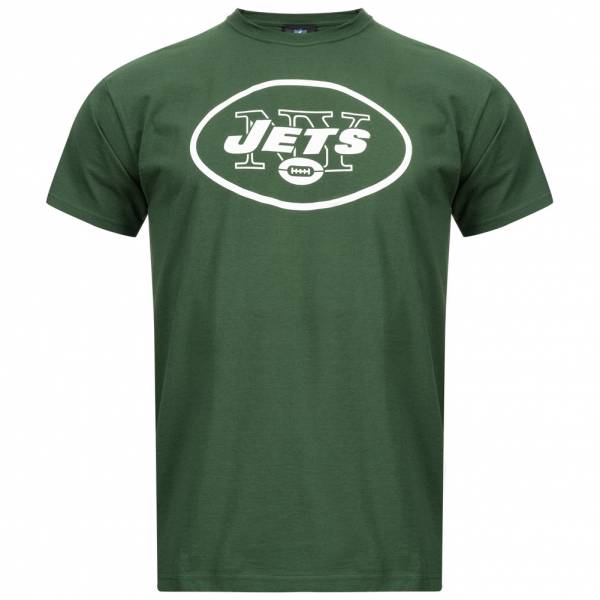 New York Jets Majestic Frittle Logo Herren T-Shirt MNJ2037GJ