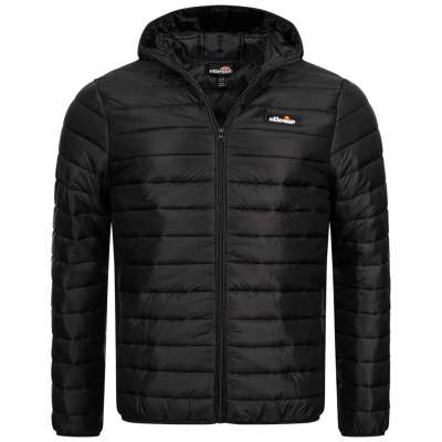 ellesse Klemerio Full Zip Men Hooded Sweat Jacket SOP23857-Black