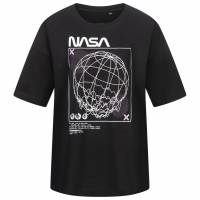 NASA Digital Wave Mujer Camiseta AILTS041BLK