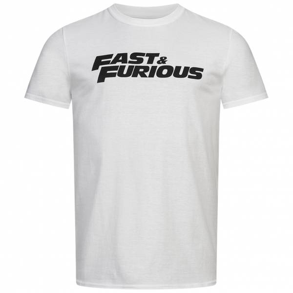 VELOCE E FURIOSO Logo Uomo T-shirt UNMTS047WHT