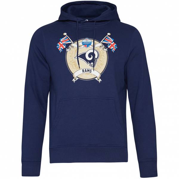 Los Angeles Rams NFL Fanatics Britannia Mężczyźni Bluza z kapturem 1979MNVYLGOLAR