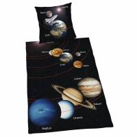 Solar System Bettwäsche Set 140 x 200 cm + 70 x 90 cm 4451238077998