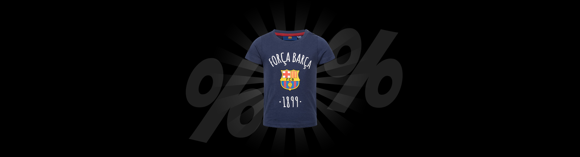 FC Barcelona Baby T-Shirt solo 4,44 €