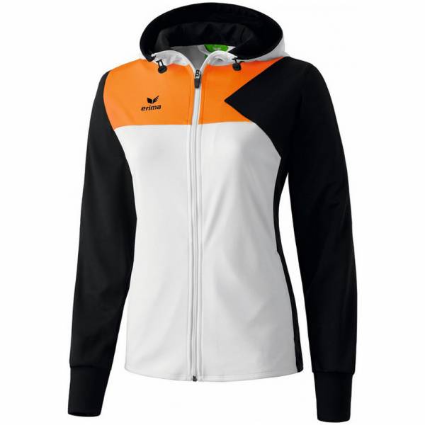 Erima Premium One Damen Trainingsjacke mit Kapuze 107452