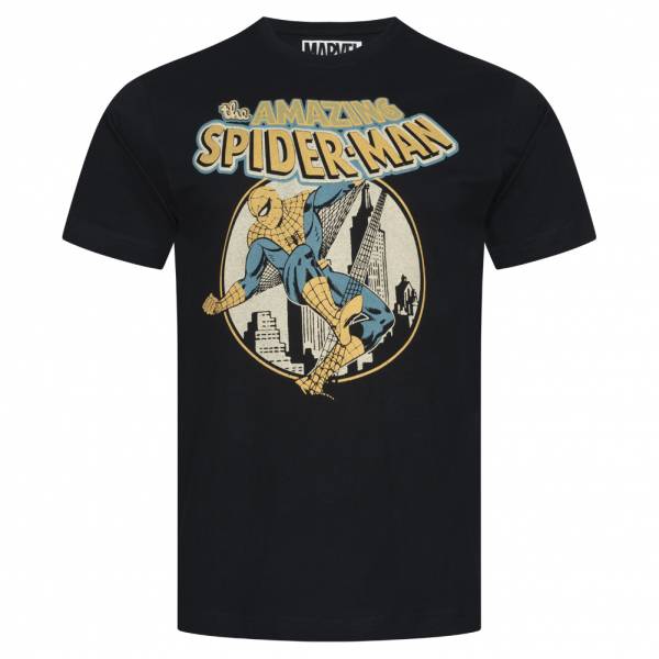 SPIDERMAN MARVEL City Slinger Heren T-shirt FBMTS791BLK