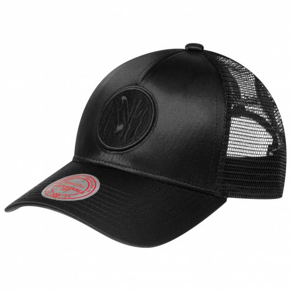 Mitchell & Ness Satin Trucker Cap MN-INTL125-BRA-BLK