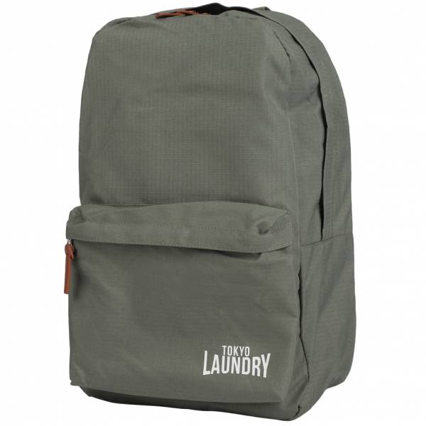 Tokyo Laundry Cross Avenue Canvas Rucksack 1W11135 Grey