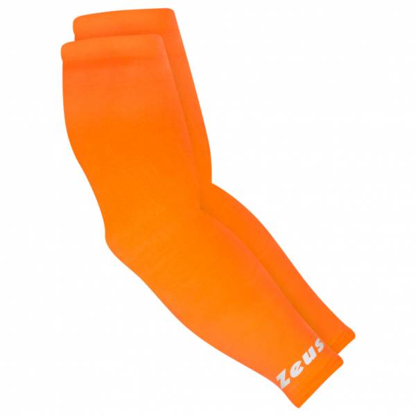 Zeus Sleeve-compression armsleeves elleboogbandage neon oranje