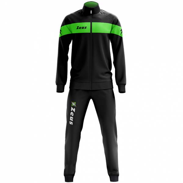 Image of Zeus Tuta Apollo Uomo Completo sportivo Nero Neon Verde