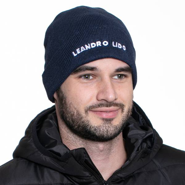 LEANDRO LIDO &quot;Callata&quot; Beanie Gorro de invierno azul marino