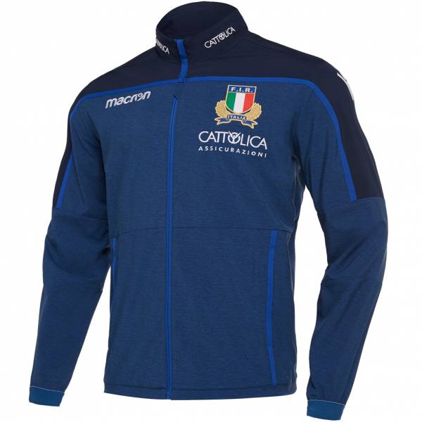 Italien FIR macron Rugby Herren Anthem Jacke 58097817