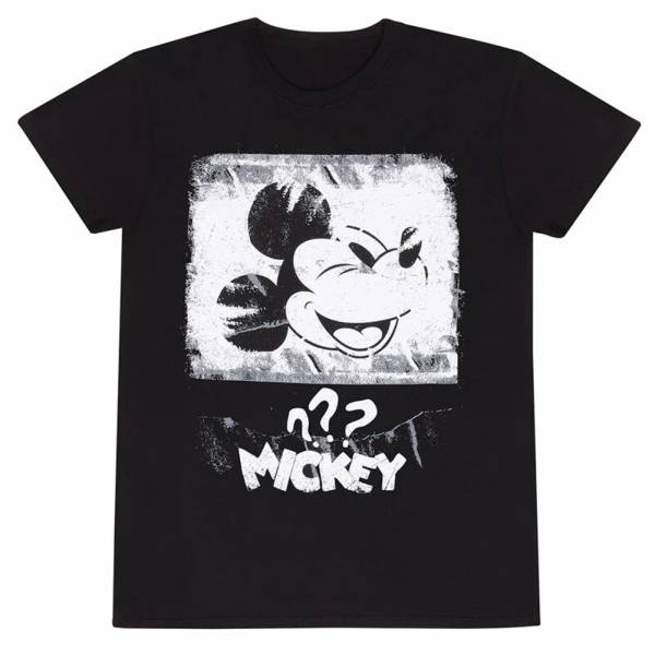 Mickey Mouse Disney Poster Style Men T-shirt MIC07847TSB