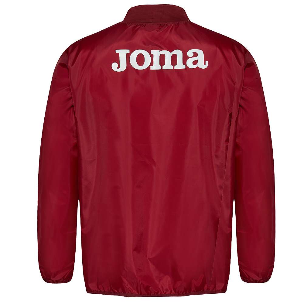 FC Torino Joma Giacca da pioggia senza cerniera rosso scuro