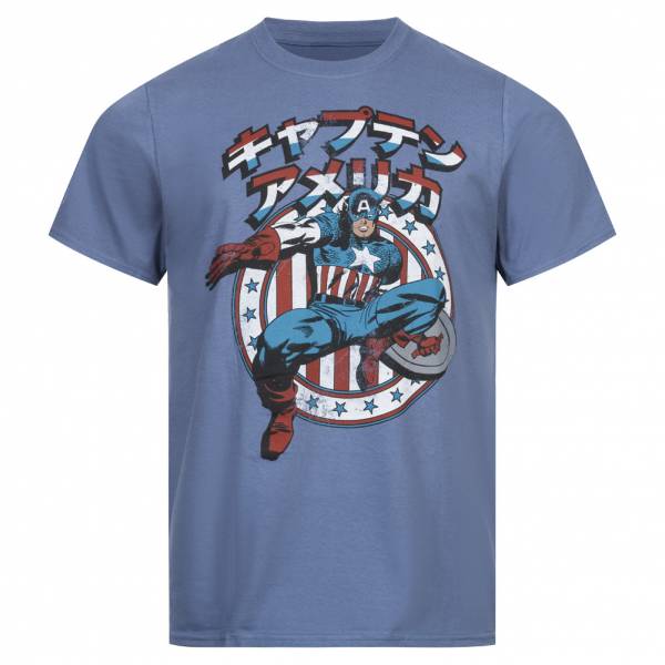 Captain America Marvel Japan Stances Mężczyźni T-shirt FBMTS729IND