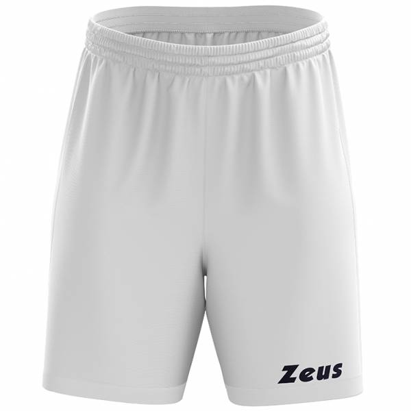 Zeus Mida Pantalones cortos de entrenamiento blanco