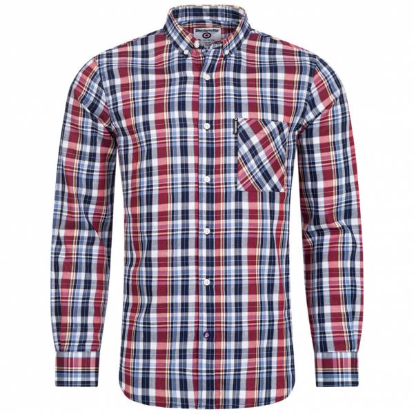 Lambretta Retro Premium Hommes Chemise à manches longues LG2115-R/W/B