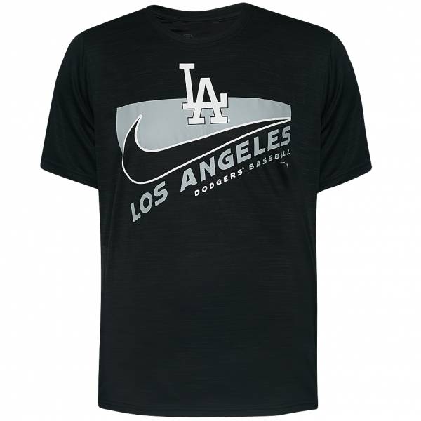 Image of Los Angeles Dodgers MLB Nike Pop Swoosh Uomo T-shirt NMM2-00A-LD-0L7