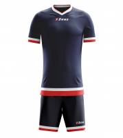 Zeus Kit Magic Maglia da basket + Shorts blu/rosso