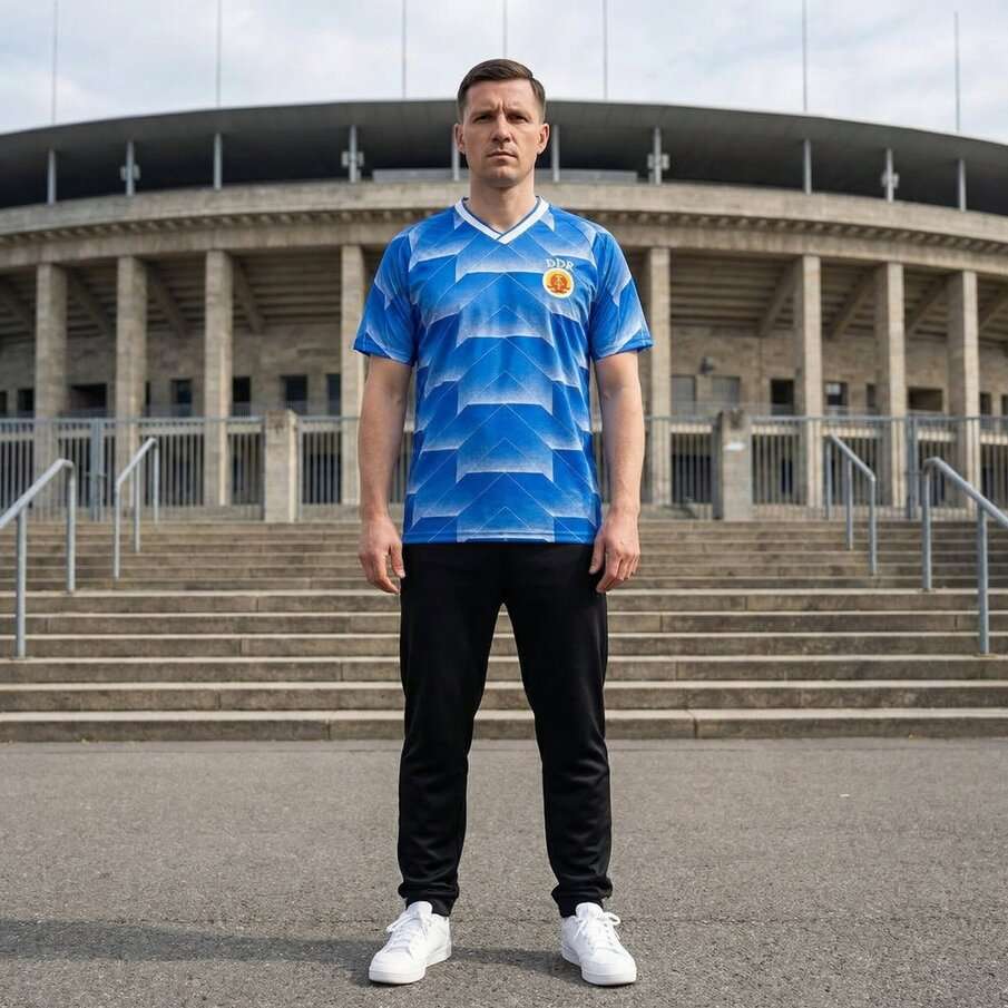 Fanion de collection sur le football rouge