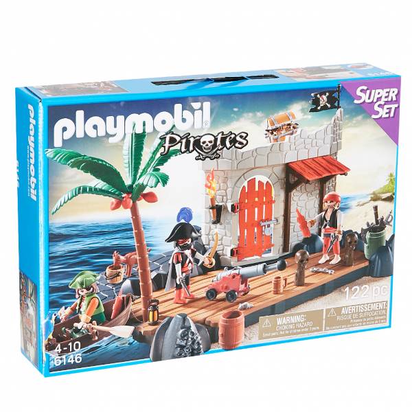 PLAYMOBIL® SuperSet Pirate Fortress 6146
