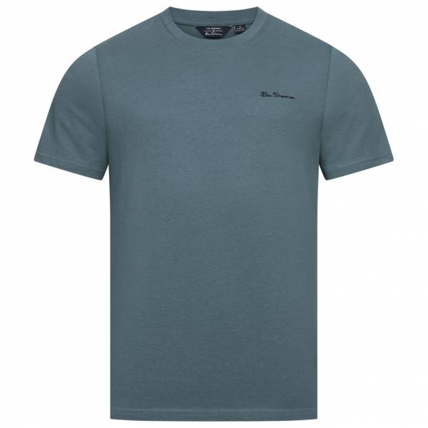 BEN SHERMAN Small Logo Hombre Camiseta 0076266-VERDE