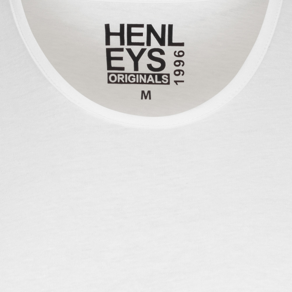 Henleys 3er-pack hommes sport mode Entraînement Tank Top Shirt Haut hmm0059 NEUF
