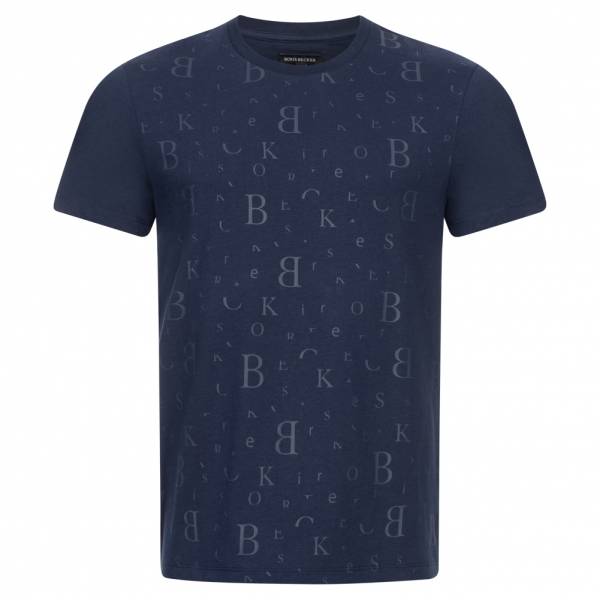 BORIS BECKER "Bell" Herren Premium T-Shirt 21WBBMTST00007-NAVY