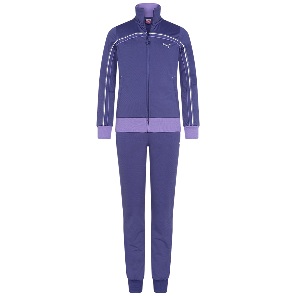 Puma girl tracksuit discount