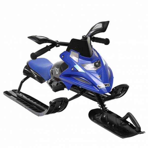 MUWO Snowglider Kinder Lenkschlitten blau