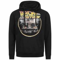 Retour vers le futur Logo Hommes Sweat à capuche UNMHS135BLK