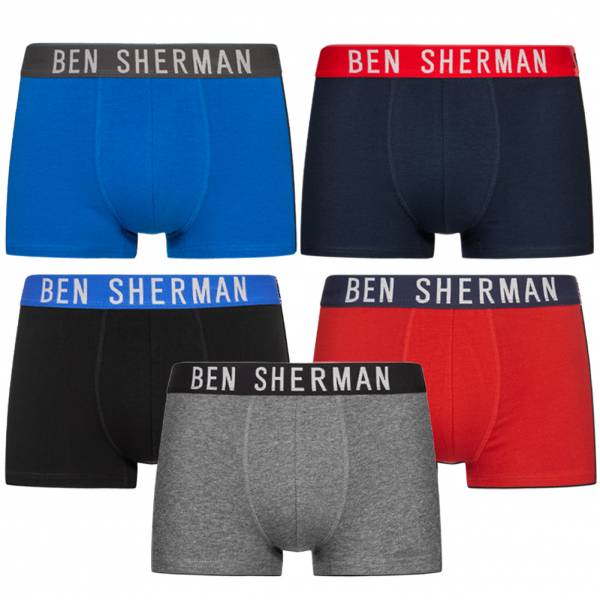 BEN SHERMAN Parker Hommes Boxer-short Lot de 5 U5-1262-BS-5PKA