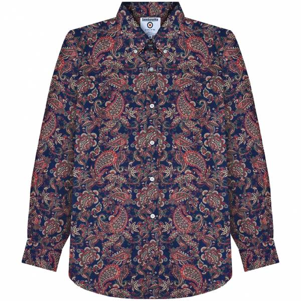 Lambretta Paisley Uomo Camicia a maniche lunghe RWIS1380 | scontosport.it