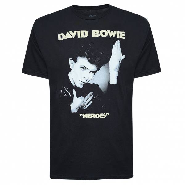 DAVID BOWIE Heroes Mężczyźni T-shirt POMTS398BLK
