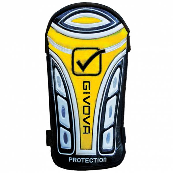 Givova protège-tibias Parastinco Protection noir / jaune