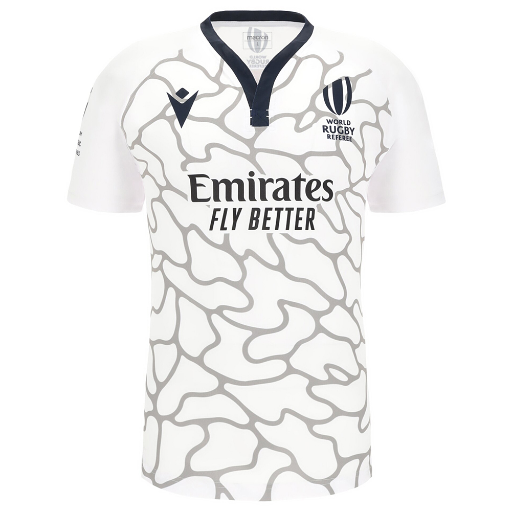 Maillot rugby FFR XIII arbitre porté PUMA shirt referee camiseta collection L