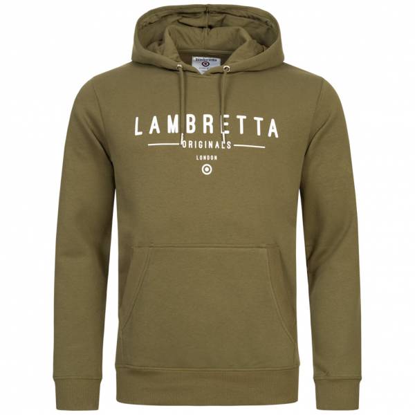 Lambretta Hoodie Herren Kapuzen Sweatshirt SS9881 Olive