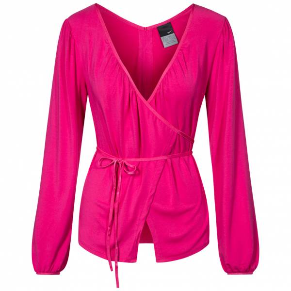 Nike Yoga Cover Up Damen Wrap Top Shirt 202646-620